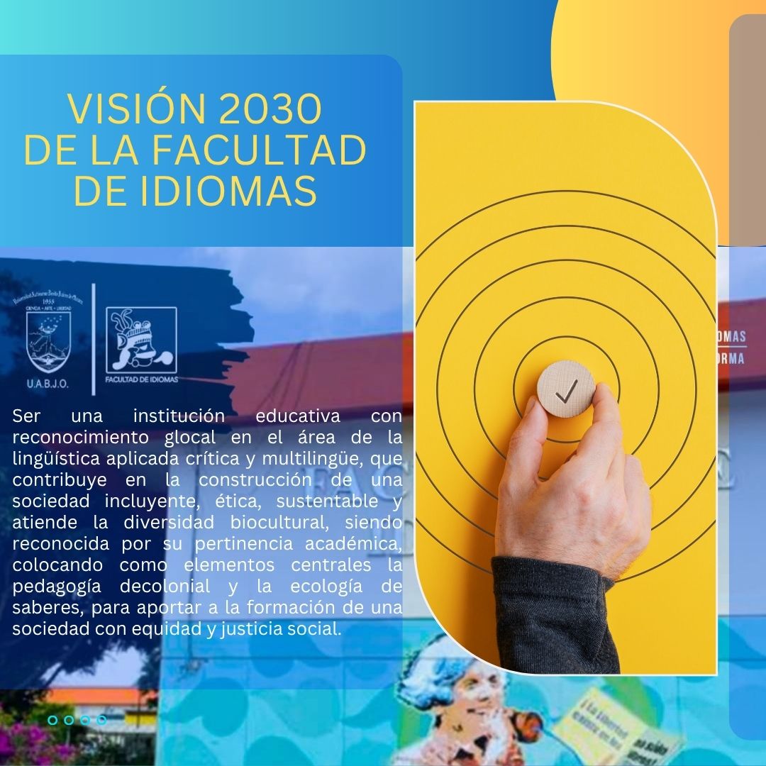 Visión de la facultad de Idiomas